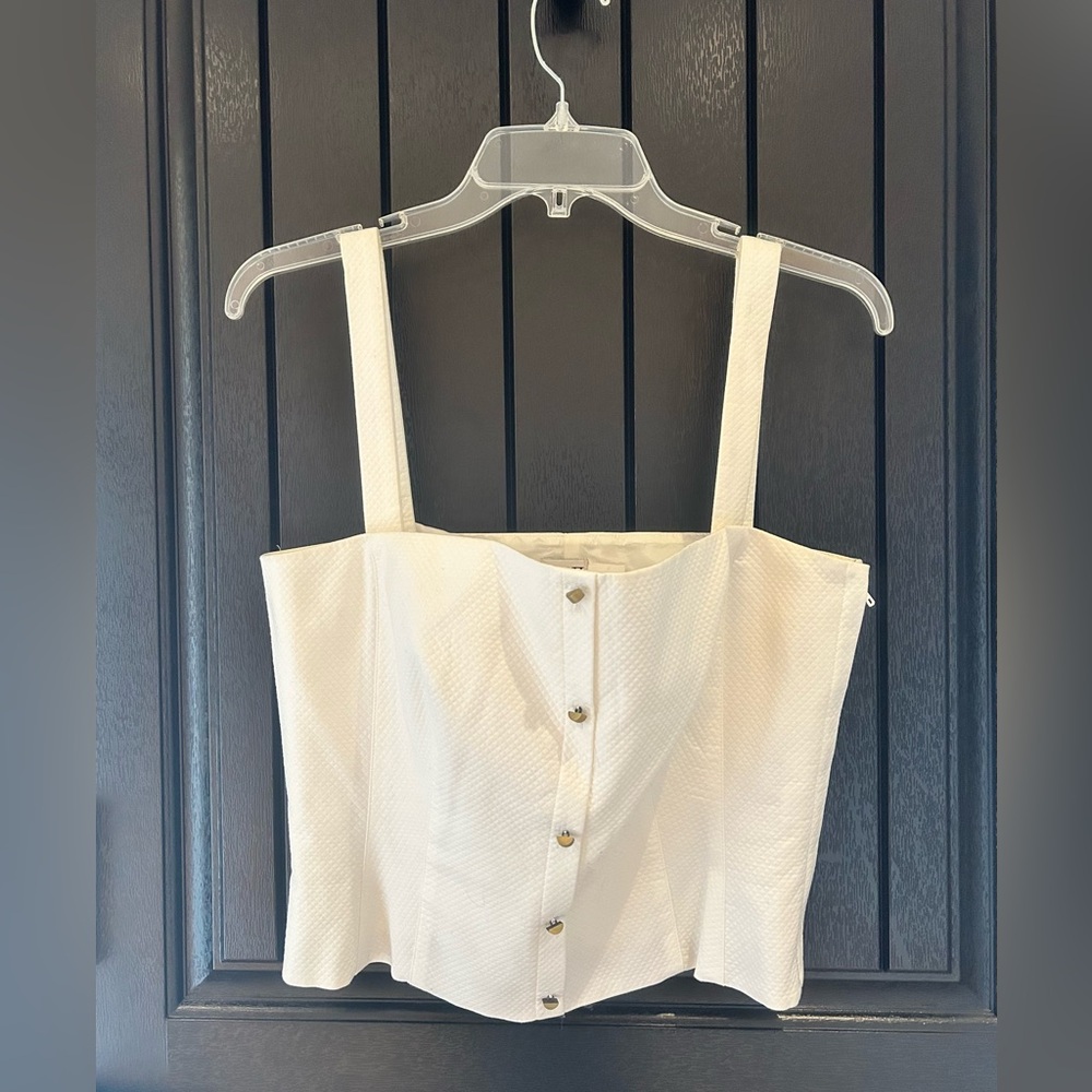 3/$50 WORTH Cotton Corset Top - ** 3 FOR $50 DEAL + REDUCED SHIPPING **